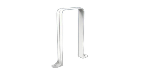 Abrazadera de canto rectangular PVC 110×55 mm — Vayron