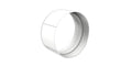 Empalme circular PVC Ø100 mm — Vayron
