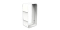Empalme rectangular PVC 110×55 mm — Vayron