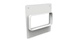 Empalme de pared rectangular PVC 110×55 mm — Vayron