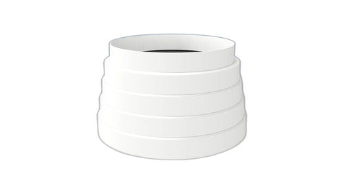 Aro reductor PVC Ø125 a Ø100 mm — Vayron