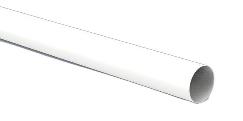 Tubo circular PVC Ø100 mm para ventilación (1,5 m) — Vayron