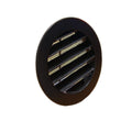 BAREL black aluminium external grille — Vayron