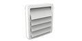 Ventanilla exterior antirretorno de PVC — Vayron